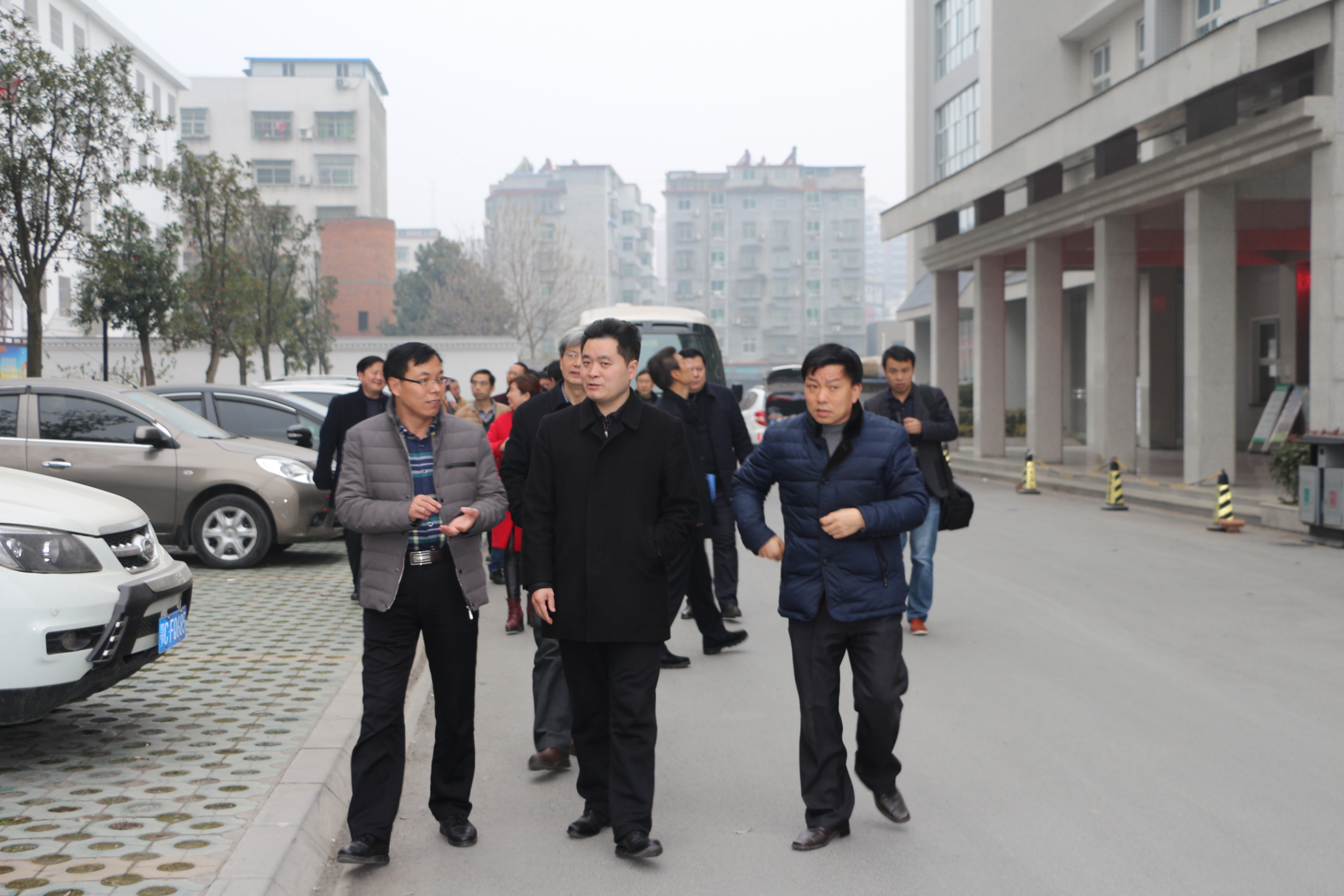 柯尊勇来我院检查指导工作