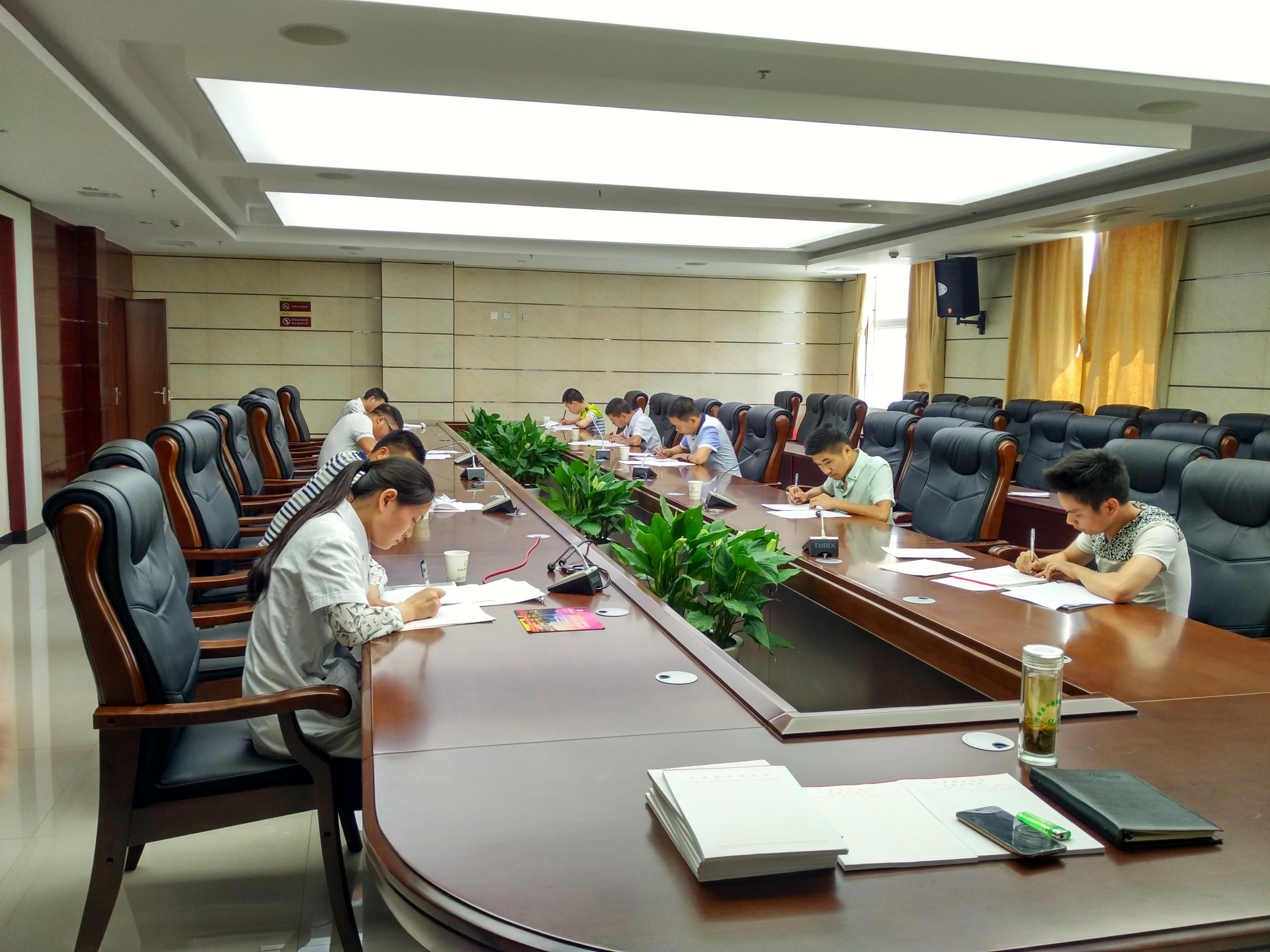 我院举行病历书写规范比赛