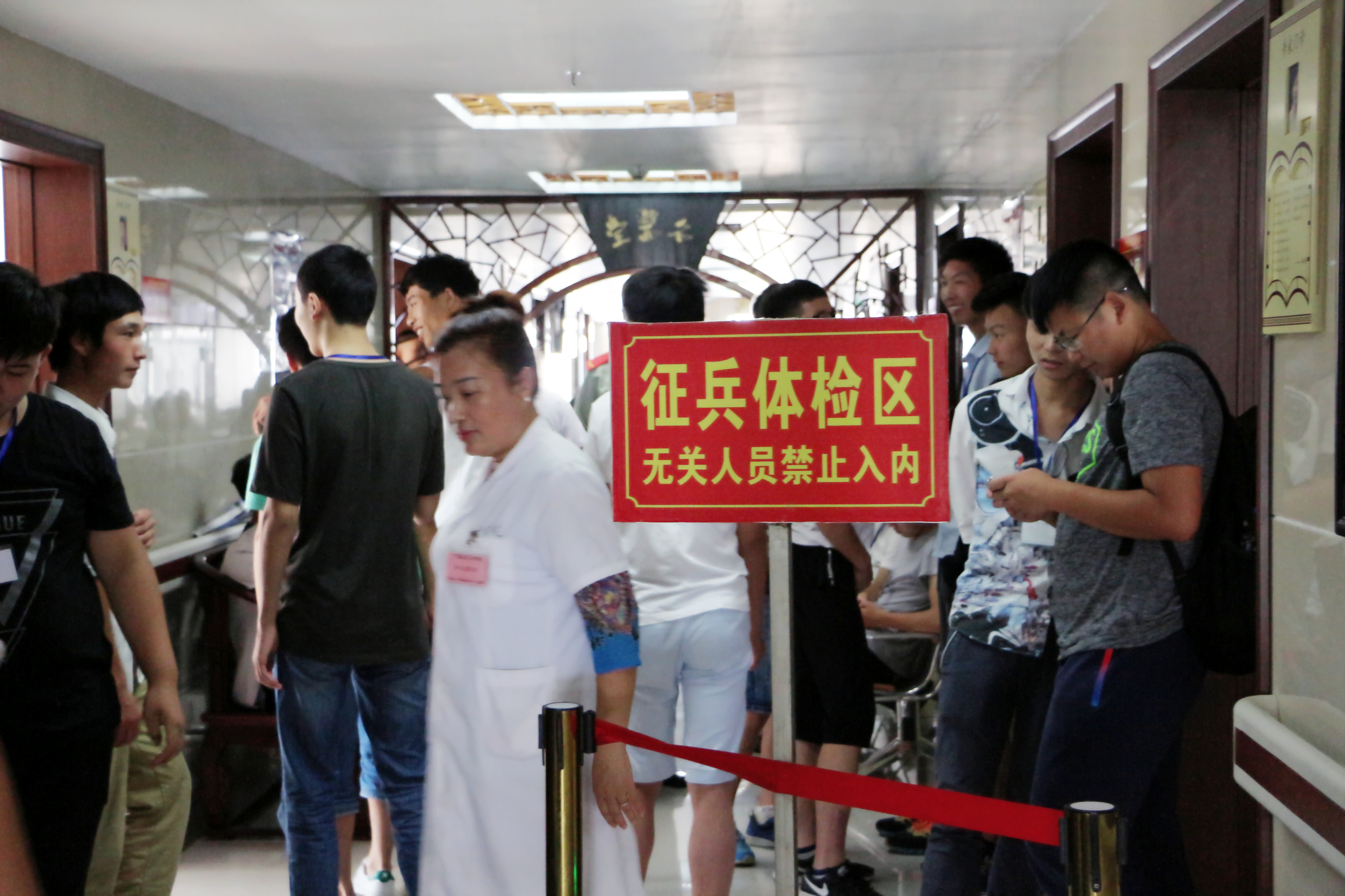 县中医院:切实做好征兵体检工作  为部队输送优质人才