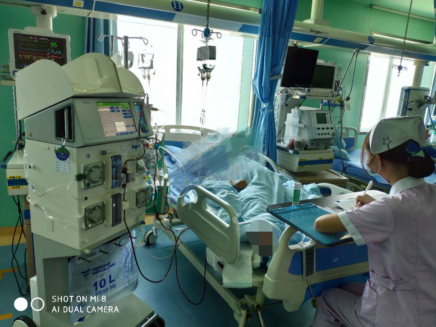 县中医院血液净化（CRRT）治疗成功救治一名剧烈腹痛患者