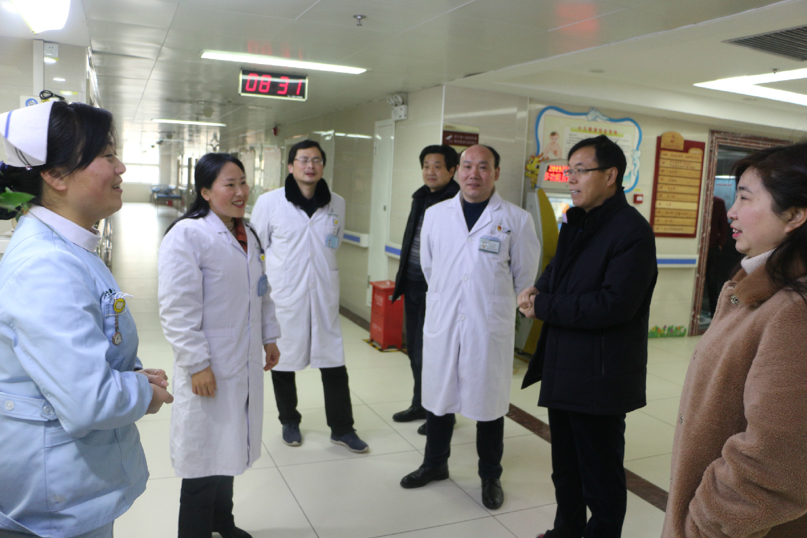 县中医院开展节后慰问工作