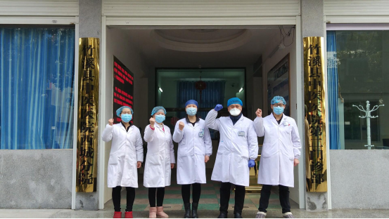 竹溪县中医院西城分院抗“疫”在行动