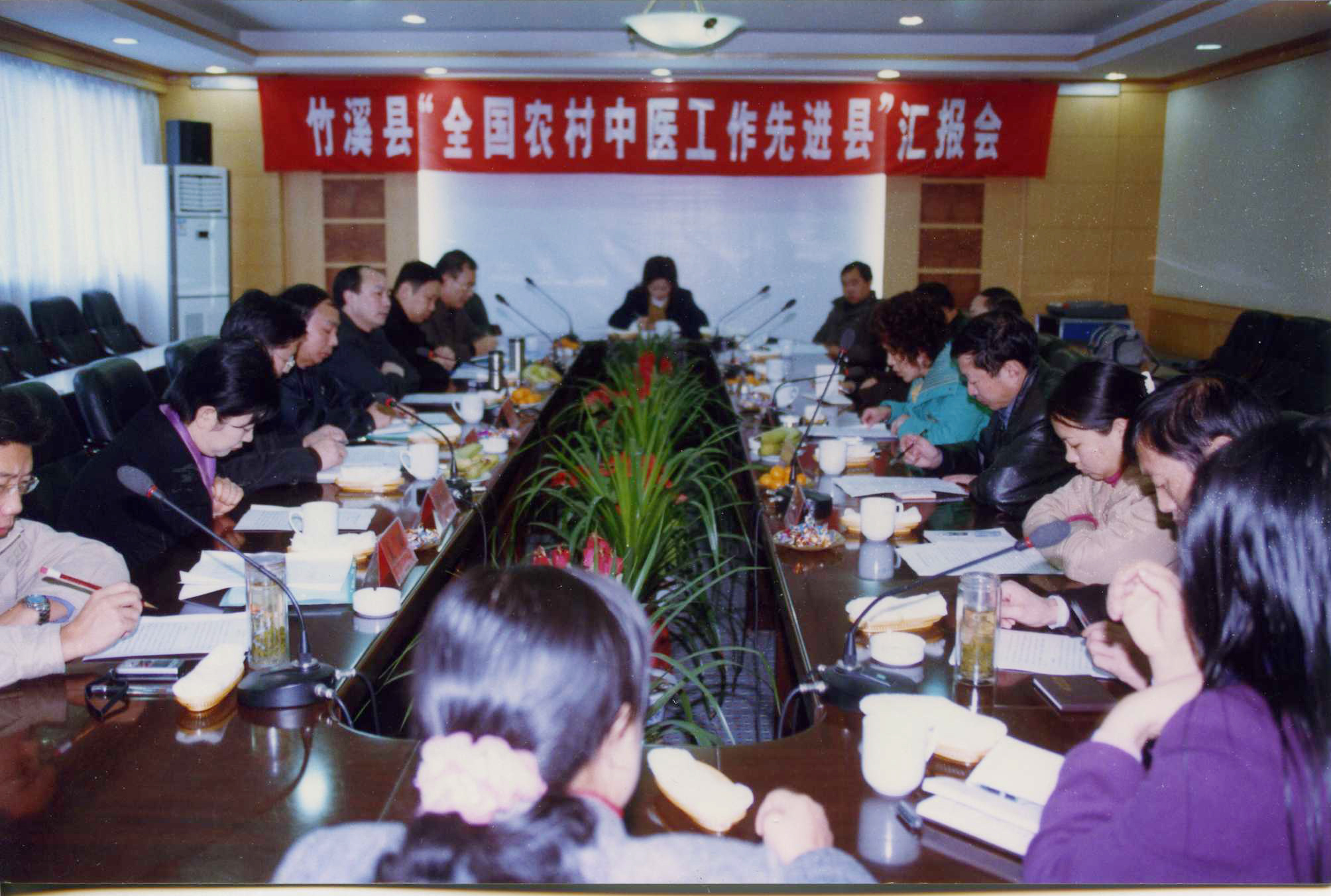 2007年7月，竹溪县创建“全国农村中医工作先进县”汇报会.jpg