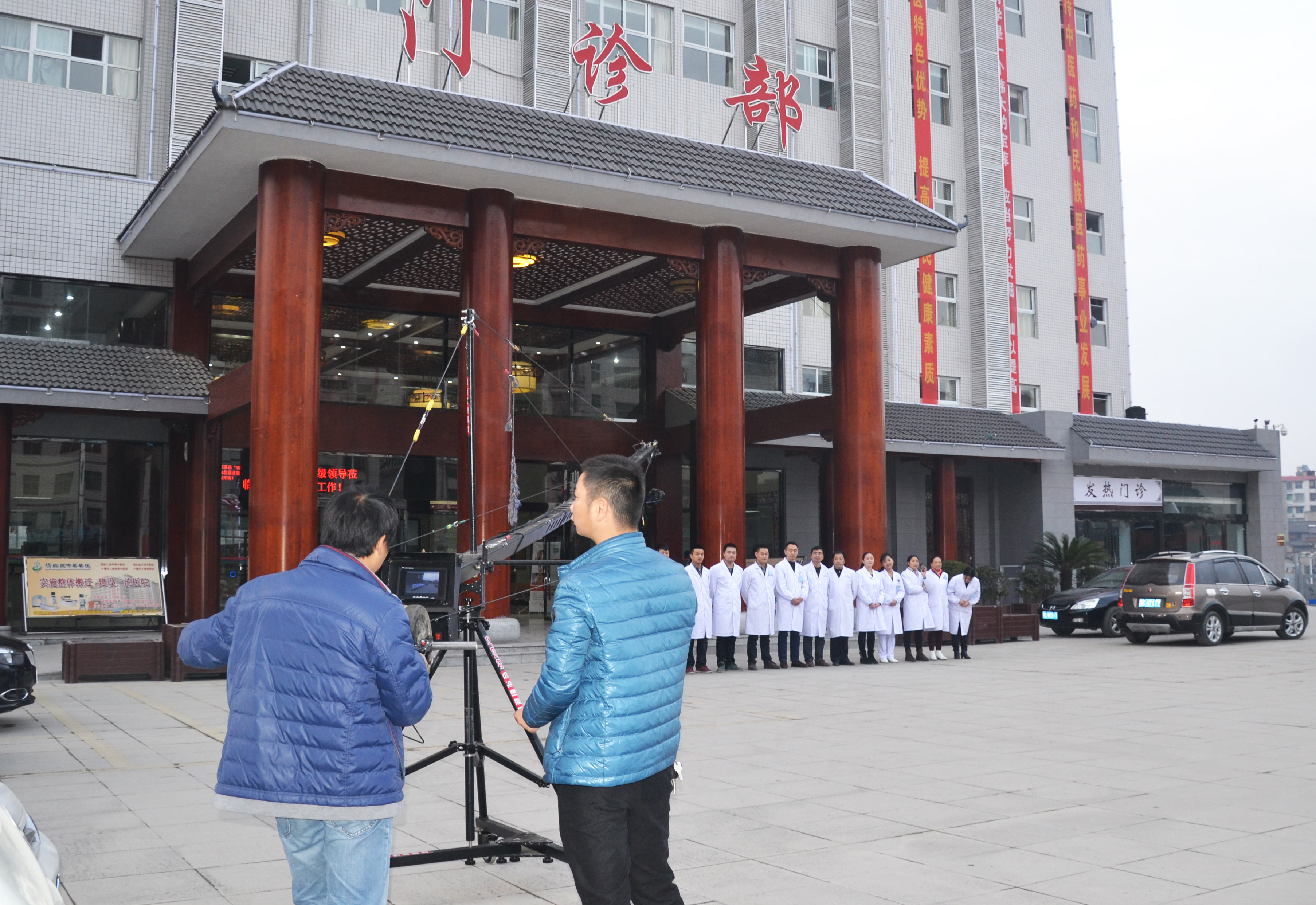 2014年12月，拍摄医院专题片。.jpg